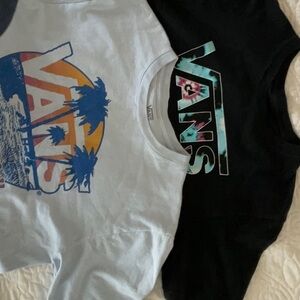 Boys T shirts VANS size L.